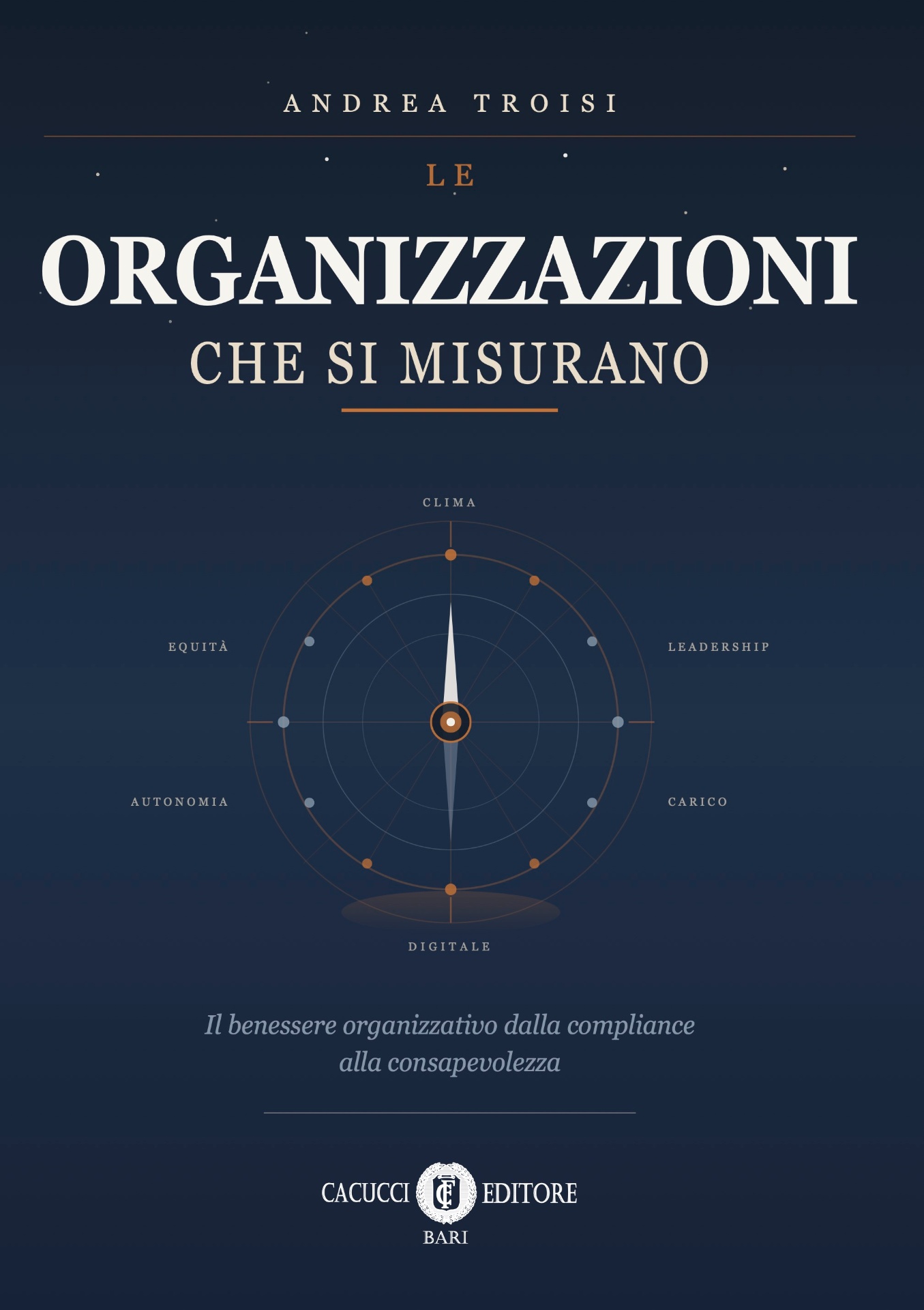 Copertina del libro Le organizzazioni che si misurano di Andrea Troisi